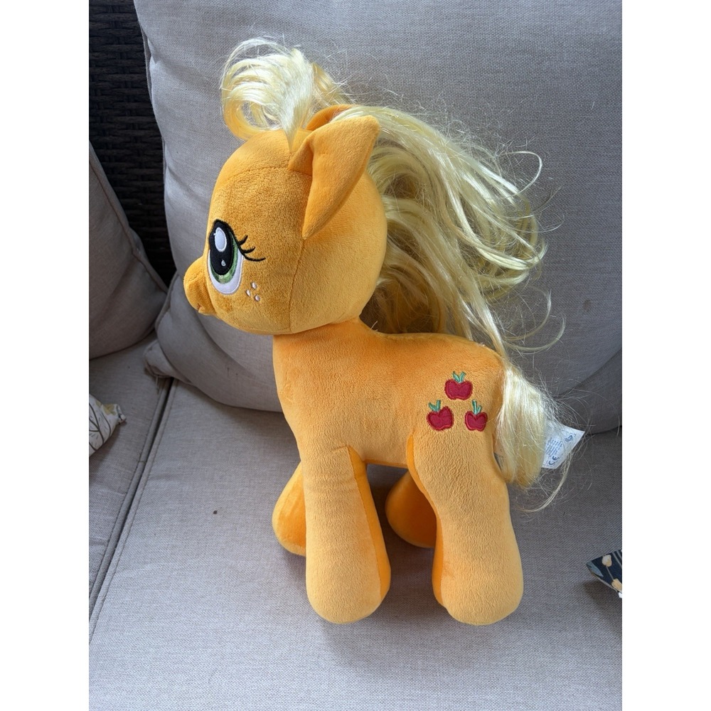 Build-A-Bear My Little Pony Applejack Kids 16" Orange Excellent Embroidered